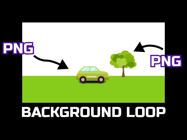 Opentoonz 1.7 background loop animation tutorial 2d animation with png file #opentoonz #animation