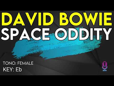 David Bowie - Space Oddity - Karaoke Instrumental - Female