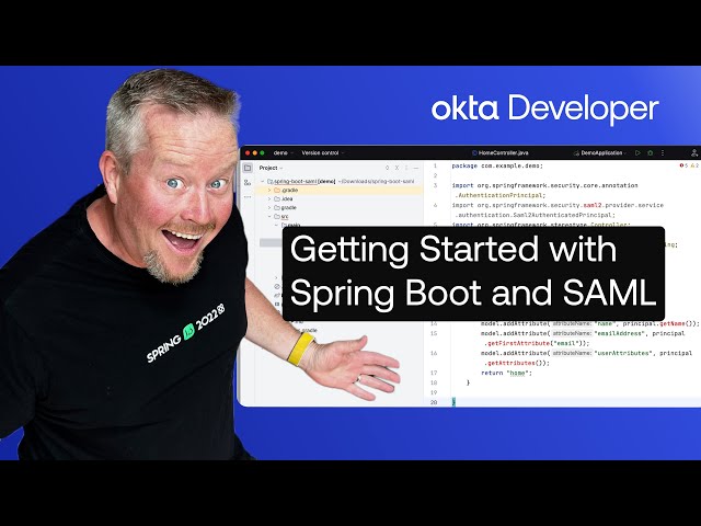 Getting Started with Spring Boot and SAML