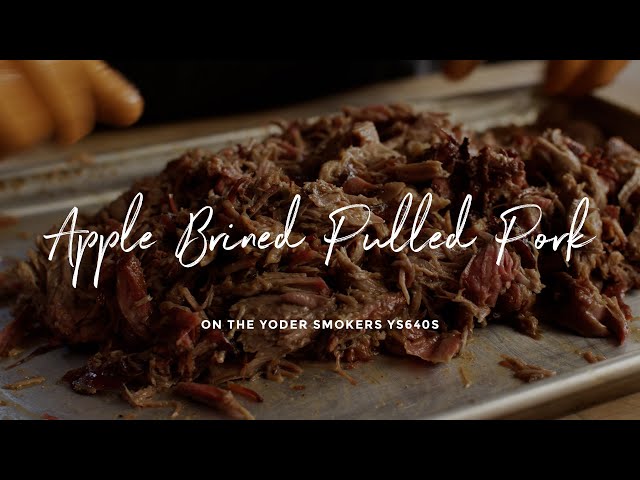 Apple Brined Pulled Pork