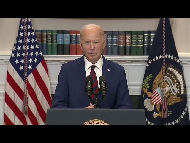 LIVE: President Biden addresses collapse of Francis Scott Key bridge