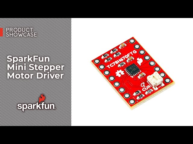 Product Showcase: SparkFun Mini Stepper Motor Driver