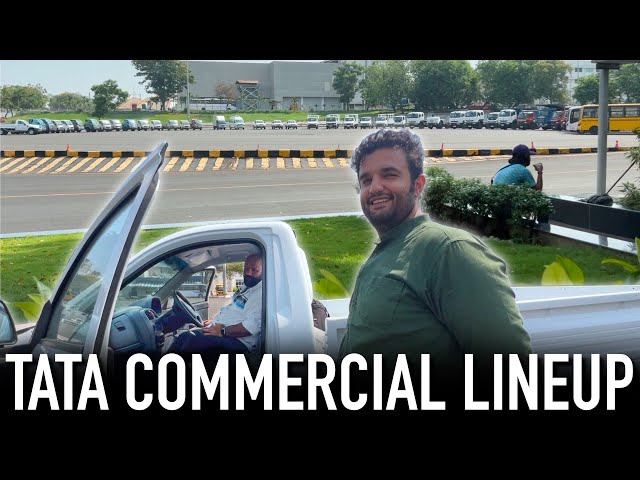 Vlog 112: Tata Motors ki commercial vehicles ki variety dekh ke hum hairan ho gaye