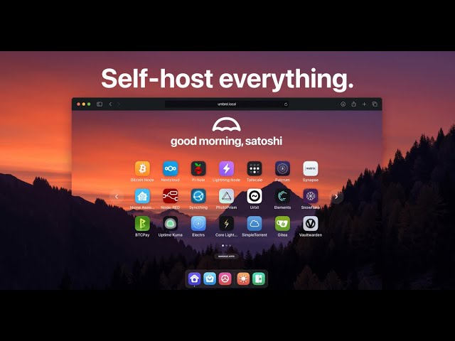 Introducing Umbrel 0.5 — A beautiful personal server OS for self-hosting