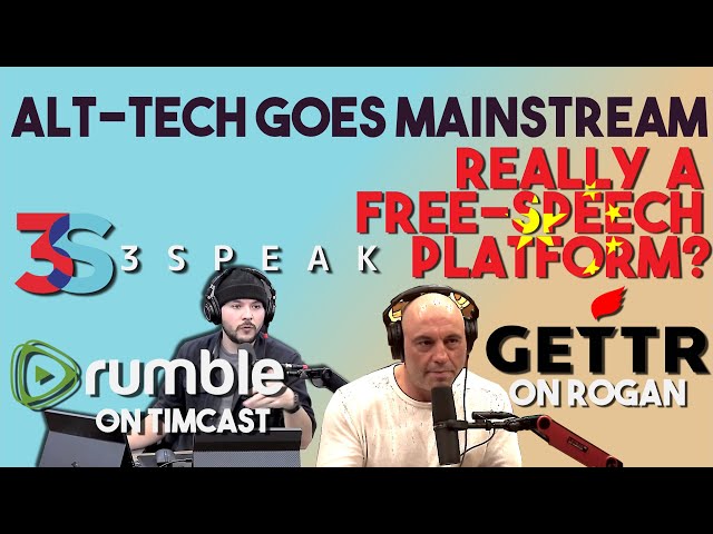 Should You Trust Gettr? 3speak Rumble & Gettr: Alt-Tech Censorship & Free Speech!