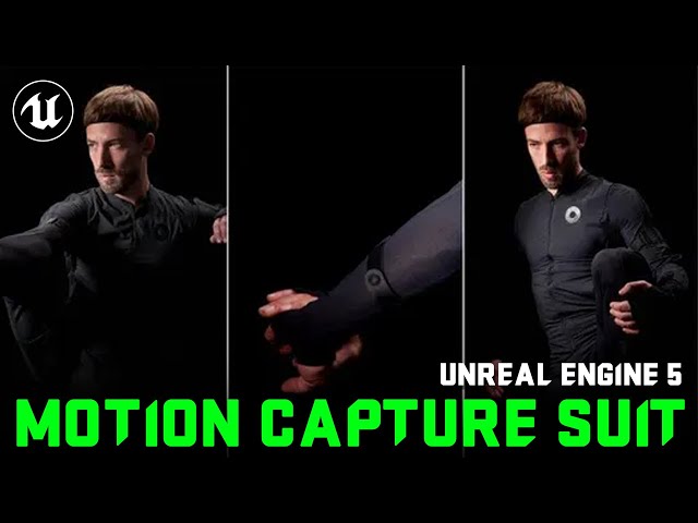 Unreal Engine 5  Motion Capture - Rokoko Performance Suit 2