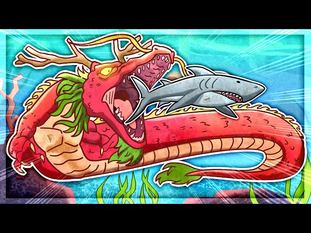 I Became The LEGENDARY SEA DRAGON And Ate EVERYTHING in Feed and Grow Fish