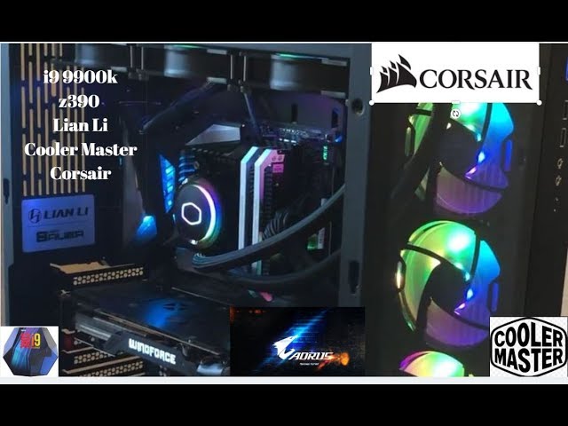 i9 9900k Gigabyte z390 Ultra Gaming PC Build and Time Lapse  - Client Build #1