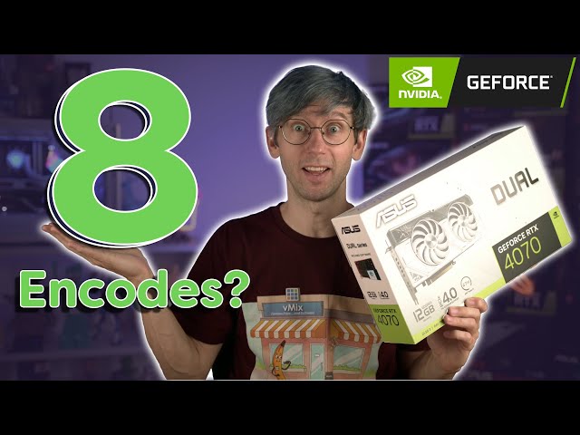 8 Hardware Encodes With NVENC and the latest NVIDIA drivers? Loads of Encodes!