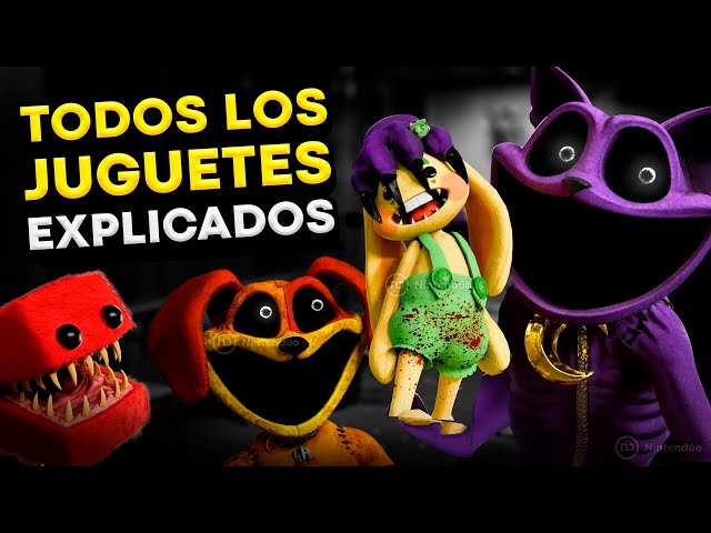 TODOS Los Juguetes EXPLICADOS de POPPY PLAYTIME Chapter 3 + JUMPSCARES 🌹