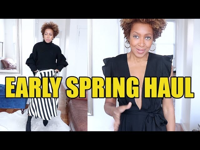 SPRING HAUL + TRY ON | TOPSHOP, REFORMATION + MORE!!