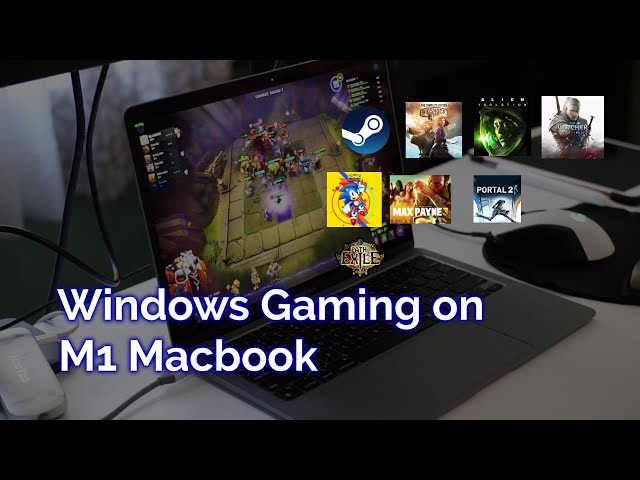 Crossover on Mac - How to play  Windows Steam Games on M1 Macbook Air and Tests