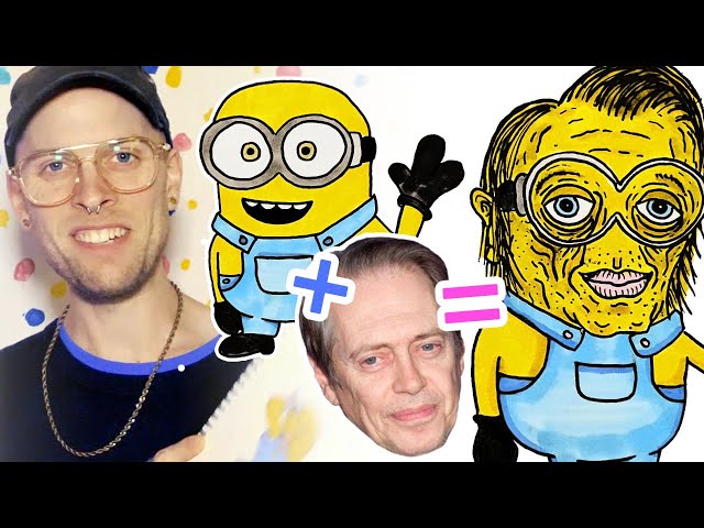 Drawing a MINION in 9 different art styles (i'm sorry)
