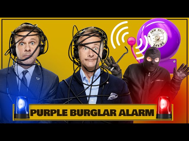 Purple Burglar Alarm