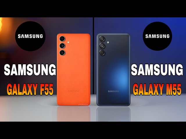 SAMSUNG GALAXY F55 VS SAMSUNG GALAXY M55 #bestphone