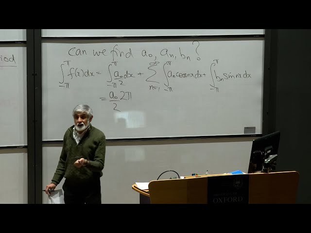 Fourier Series and PDEs: Calculating Fourier Series - Oxford Mathematics 1st Year Student Lecture