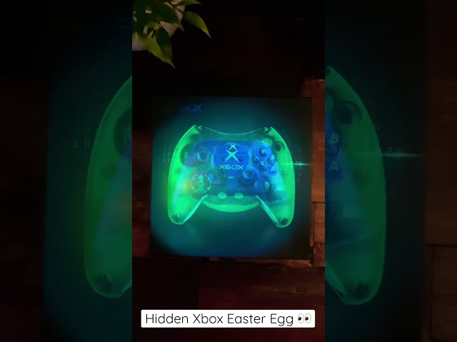 👀 Cool Hidden Easter Egg on Xbox 20th Anniversary controller box 👀