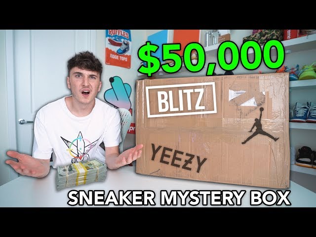 Unboxing A $50,000 Sneaker Mystery Box...