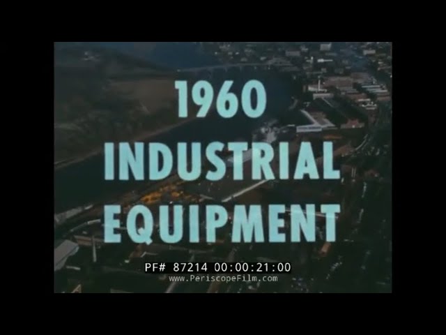 1960 JOHN DEERE INDUSTRIAL EQUIPMENT PROMO FILM   FARM TRACTOR, BULLDOZERS & LOADERS  87214