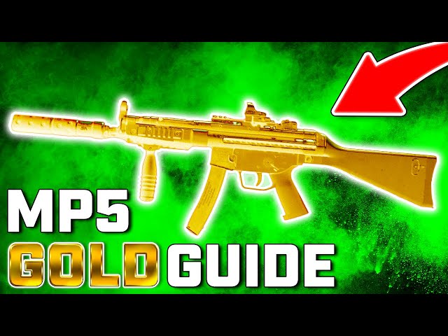 FASTEST WAY TO UNLOCK GOLD MP5 IN MW2 | GOLD CAMO GUIDE