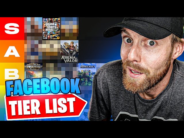 Facebook Gaming Tier List