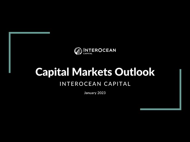 Capital Markets Outlook Jan 2023