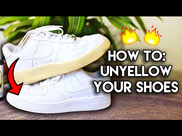 Most Frequently Asked Questions: How to Unyellow & Restore Yellowed Shoe Soles