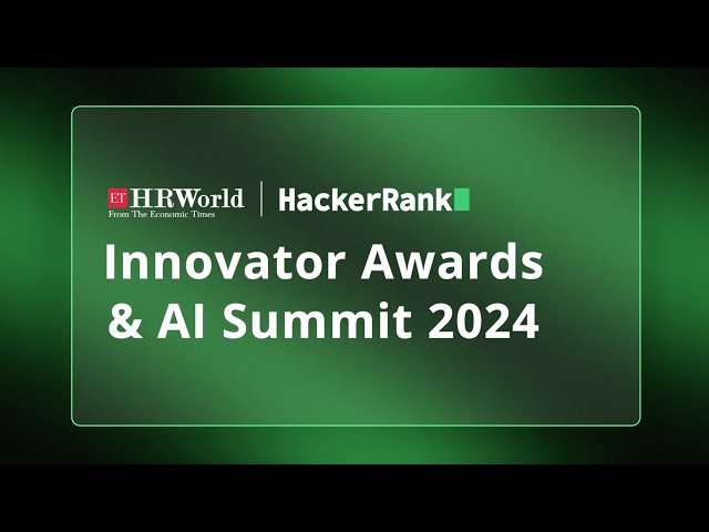 HackerRank Innovator Awards & AI Summit 2024 - A Recap!