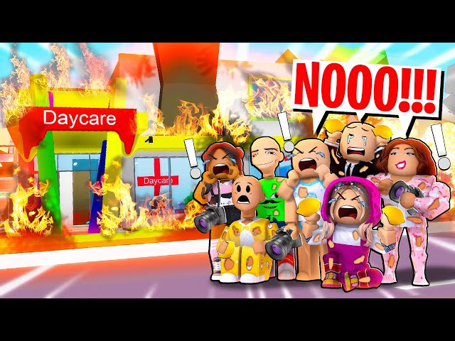 DAYCARE FIRE DISASTER  Roblox | Brookhaven 🏡RP