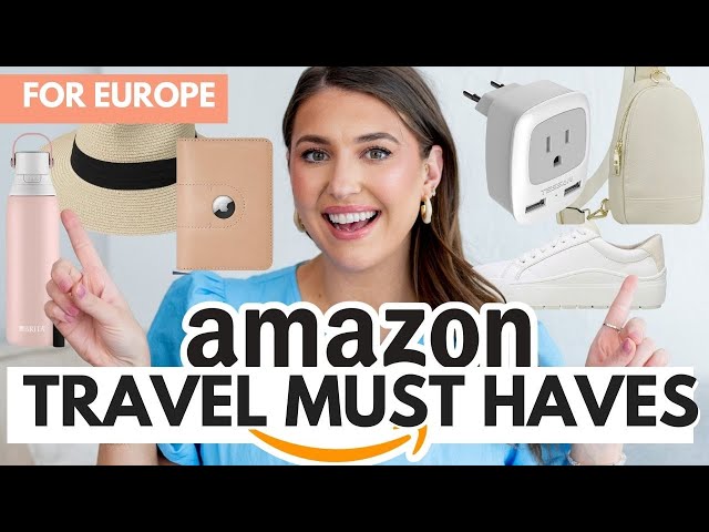 Amazon Travel Must Haves for Europe ✈️