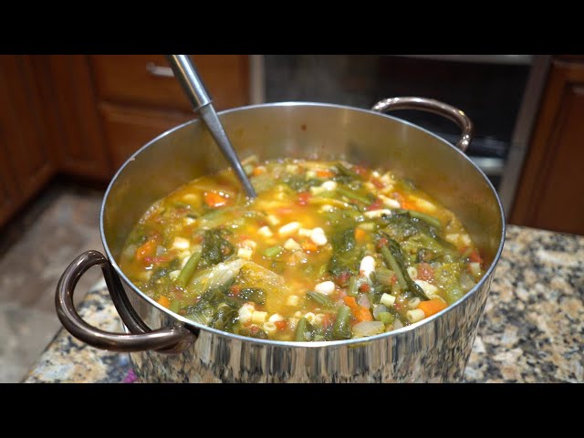 Italian Grandma Makes Minestrone Soup