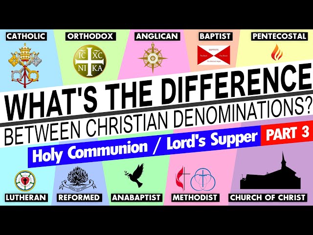 What's the Difference Between Christian Denominations? (Communion) Part 3