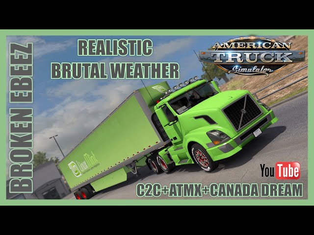 American Truck Simulator on Linux MINT 2024 Test Video