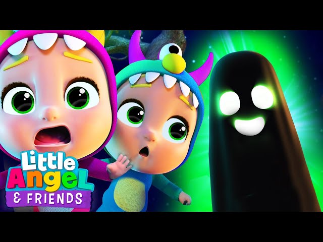Halloween Monsters | Little Angel And Friends Kid Songs