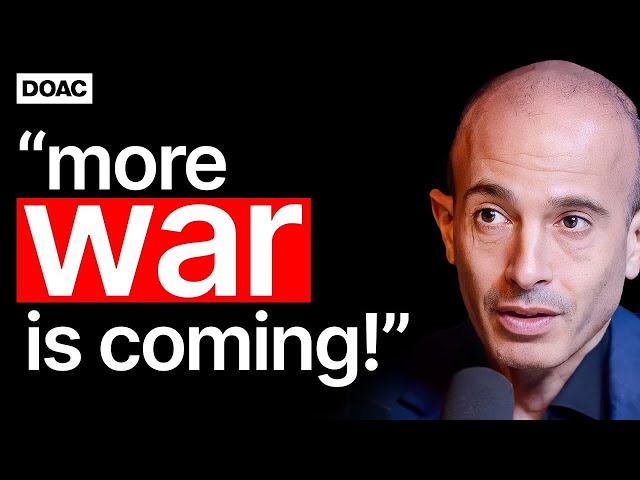Yuval Noah Harari: An Urgent Warning They Hope You Ignore. More War Is Coming!