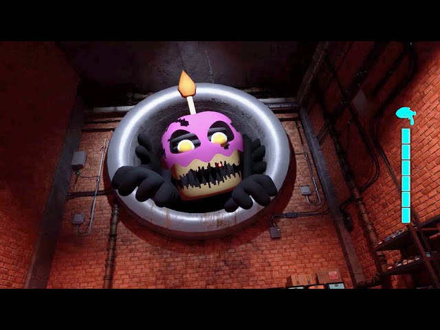 You don't eat the Cupcake, Nightmare Cupcake eats Gregory - Five Nights at Freddy's: Security Breach
