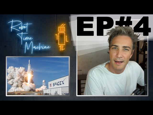 WHAT IS A ROCKET LAUNCH LIKE? FALCON HEAVY!! (#4) Robot Time Machine w/ Gray Bright Podcast Show