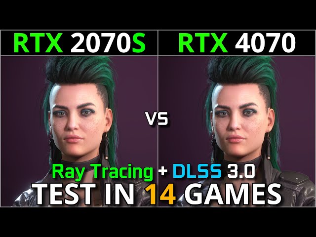 RTX 2070 SUPER vs RTX 4070 | Test in 14 Games | 1080p - 1440p | Ray Tracing + DLSS Frame-Generation