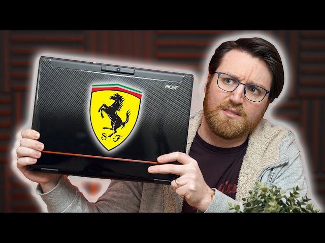 So Ferrari Made A Laptop...