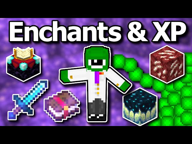 Fastest Ways To Get XP & Enchants in Minecraft