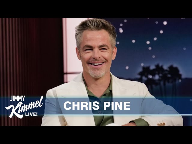 Chris Pine on Looking Like Rachel from Friends, Working with Danny DeVito and Dungeons & Dragons