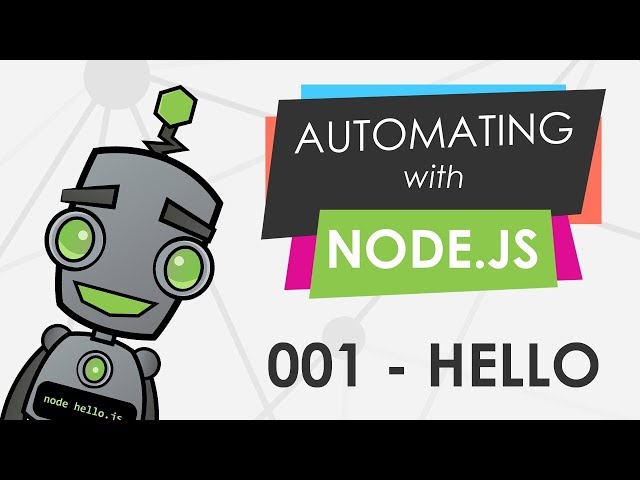 Automating with Node.js - 001