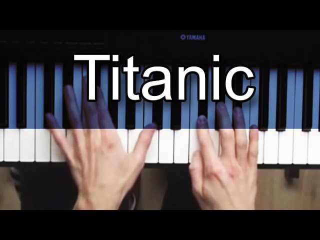 Titanic My Heart Will Go On Piano Tutorial! (Intro)