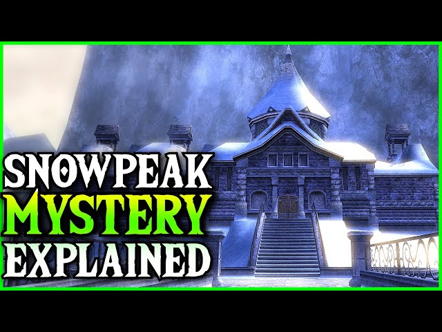 The True Purpose of Snowpeak Ruins Explained | Zelda Twilight Princess Theory