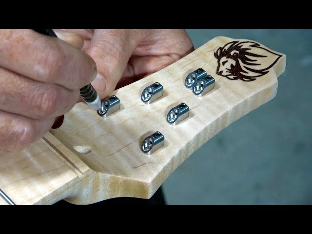 Combining A Headless Electric Guitar With A Traditional Electric Guitar Part 9 Assembly
