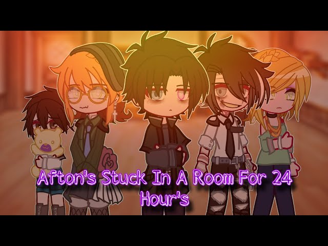 Afton Family Stuck In A Room For 24 Hour's! || My FNAF AU || Part 1/? ||threaRead Desc...