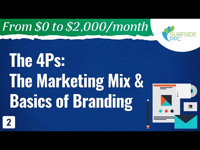 The 4Ps of Marketing, The Marketing Mix & Basics of Branding - #2 - From $0 to $2K