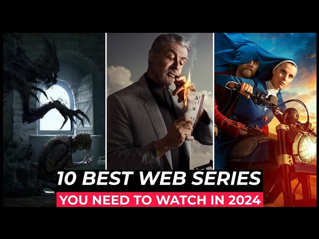 Top 10 Best Web Series On Netflix, Amazon Prime video, Apple Tv+ | Best Web Series To Watch In 2024