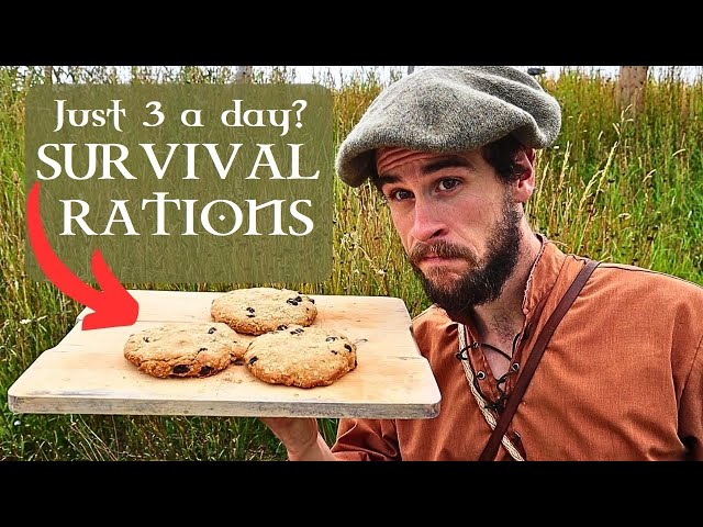 Survival Rations Inspired by History - Just 3 a day will keep you full of energy!