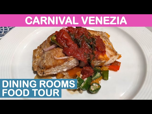 Carnival Venezia: Main Dining Rooms Food Tour